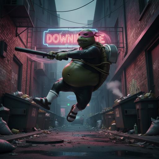 Downie ninja mission
